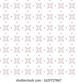 Seamless vector pattern in geometric ornamental style