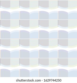 Seamless vector pattern in geometric ornamental style