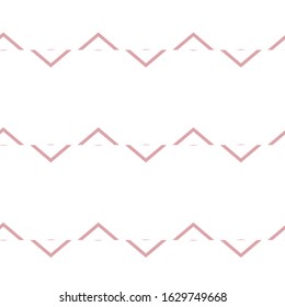 Seamless vector pattern in geometric ornamental style