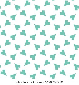 Seamless vector pattern in geometric ornamental style