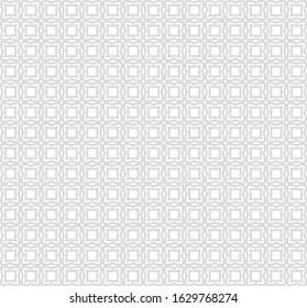 Seamless vector pattern in geometric ornamental style