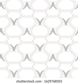 Seamless vector pattern in geometric ornamental style