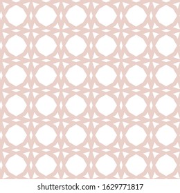 Seamless vector pattern in geometric ornamental style