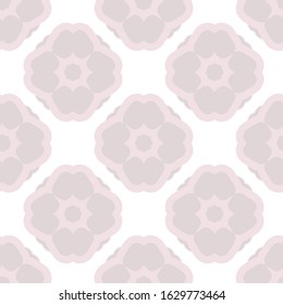 Seamless vector pattern in geometric ornamental style