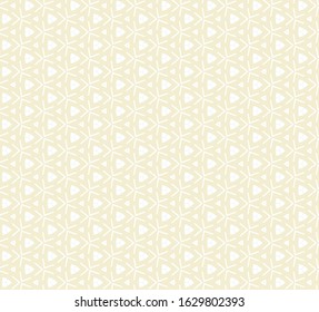 Seamless vector pattern in geometric ornamental style
