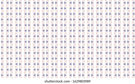 Seamless vector pattern in geometric ornamental style