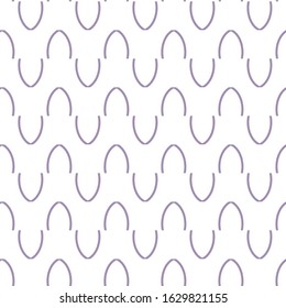 Seamless vector pattern in geometric ornamental style