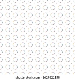 Seamless vector pattern in geometric ornamental style