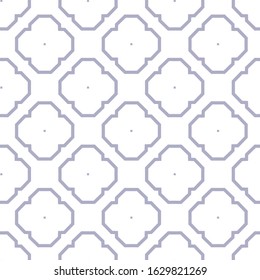 Seamless vector pattern in geometric ornamental style