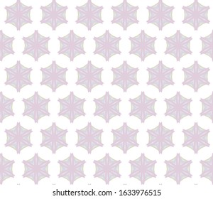Seamless vector pattern in geometric ornamental style