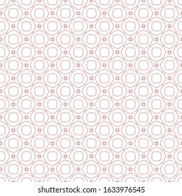 Seamless vector pattern in geometric ornamental style