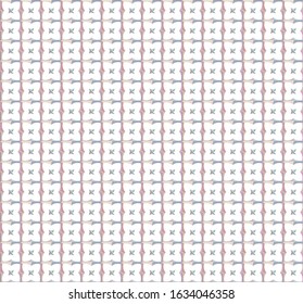 Seamless vector pattern in geometric ornamental style