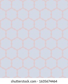 Seamless vector pattern in geometric ornamental style