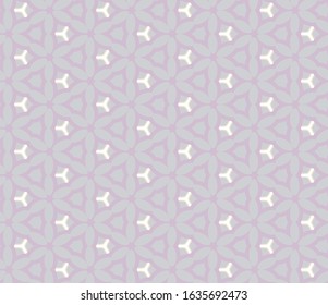 Seamless vector pattern in geometric ornamental style