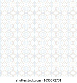Seamless vector pattern in geometric ornamental style