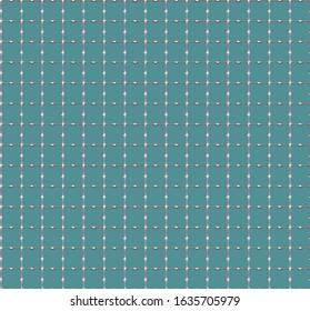 Seamless vector pattern in geometric ornamental style