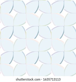 Seamless vector pattern in geometric ornamental style