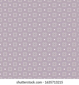 Seamless vector pattern in geometric ornamental style