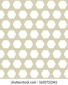 Seamless vector pattern in geometric ornamental style