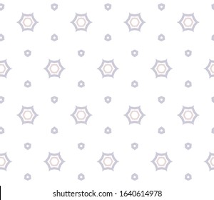 Seamless vector pattern in geometric ornamental style