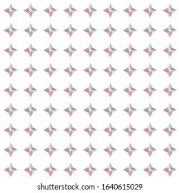 Seamless vector pattern in geometric ornamental style