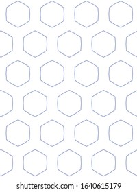 Seamless vector pattern in geometric ornamental style