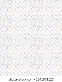 Seamless vector pattern in geometric ornamental style