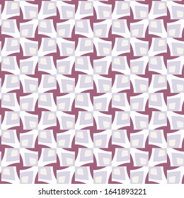 Seamless vector pattern in geometric ornamental style