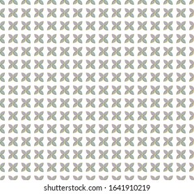 Seamless vector pattern in geometric ornamental style