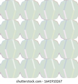 Seamless vector pattern in geometric ornamental style