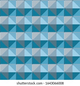 Seamless vector pattern in geometric ornamental style