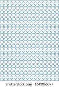 Seamless vector pattern in geometric ornamental style