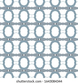 Seamless vector pattern in geometric ornamental style