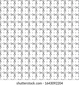 Seamless vector pattern in geometric ornamental style