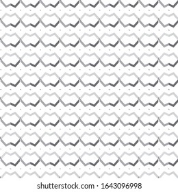 Seamless vector pattern in geometric ornamental style