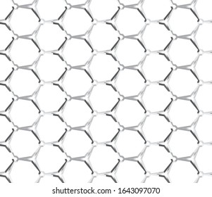 Seamless vector pattern in geometric ornamental style