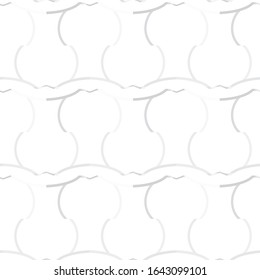 Seamless vector pattern in geometric ornamental style