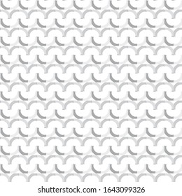 Seamless vector pattern in geometric ornamental style