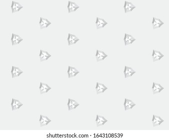 Seamless vector pattern in geometric ornamental style