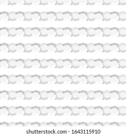 Seamless vector pattern in geometric ornamental style