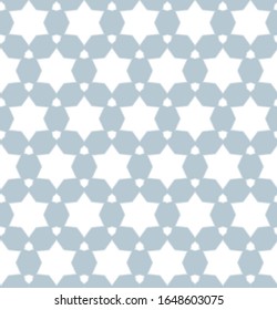 Seamless vector pattern in geometric ornamental style