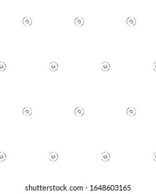 Seamless vector pattern in geometric ornamental style