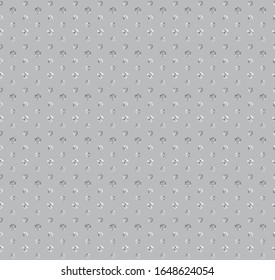 Seamless vector pattern in geometric ornamental style