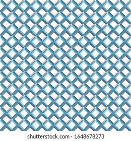 Seamless vector pattern in geometric ornamental style