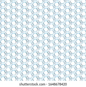 Seamless vector pattern in geometric ornamental style