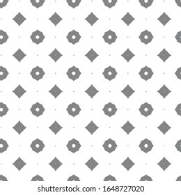 Seamless vector pattern in geometric ornamental style