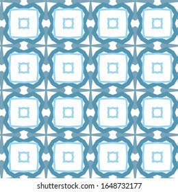Seamless vector pattern in geometric ornamental style