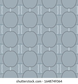 Seamless vector pattern in geometric ornamental style