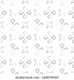 Seamless vector pattern in geometric ornamental style