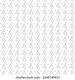 Seamless vector pattern in geometric ornamental style